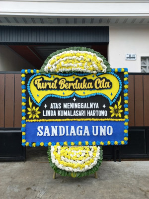 Papan Bunga Duka di Mertak